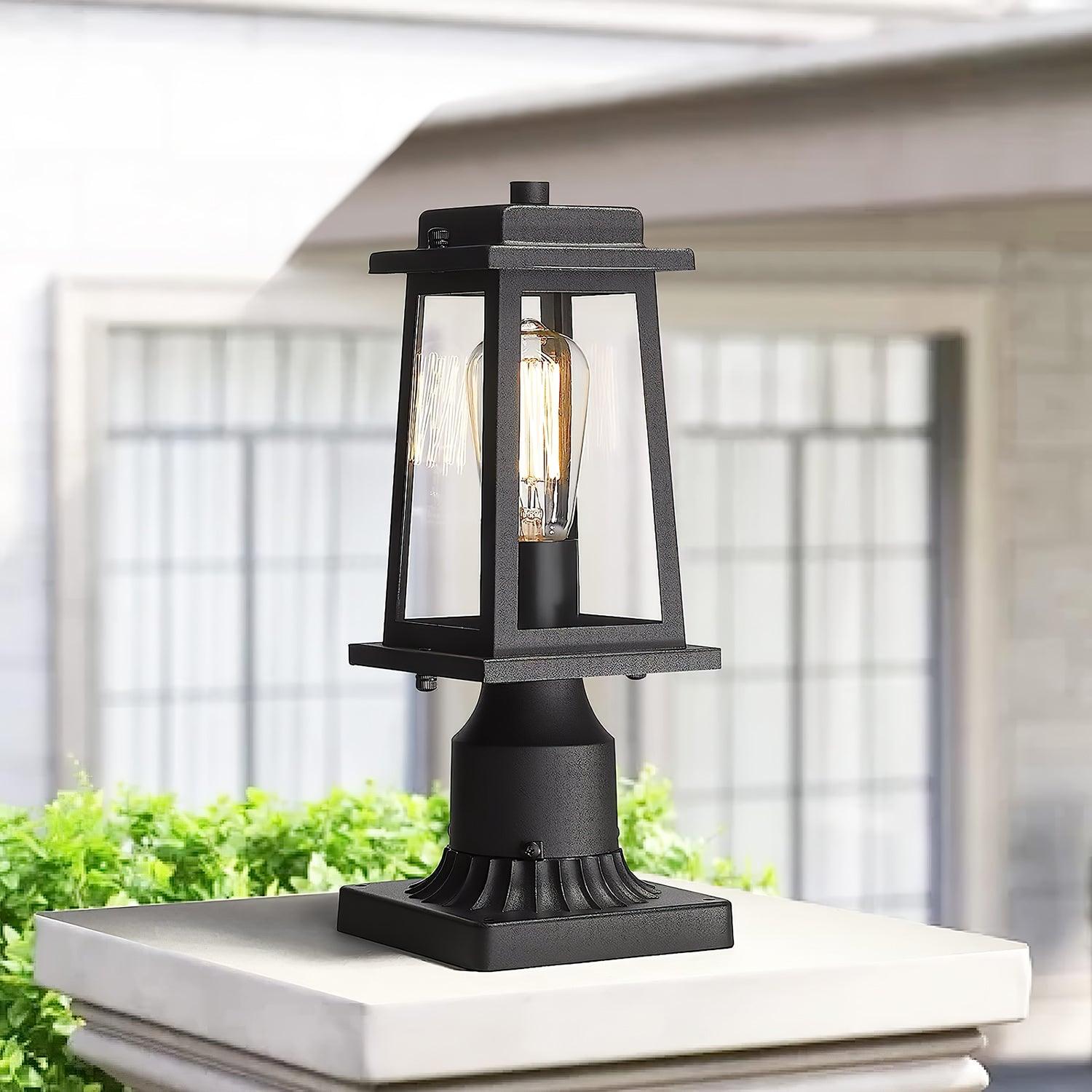 Outdoor Lantern Post Lights - Lumpaz