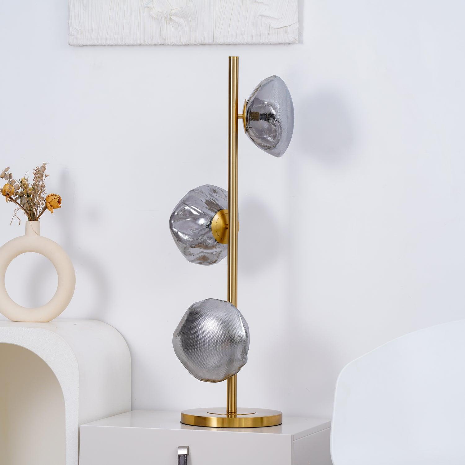 Glass Petals Table Lamp - Lumpaz