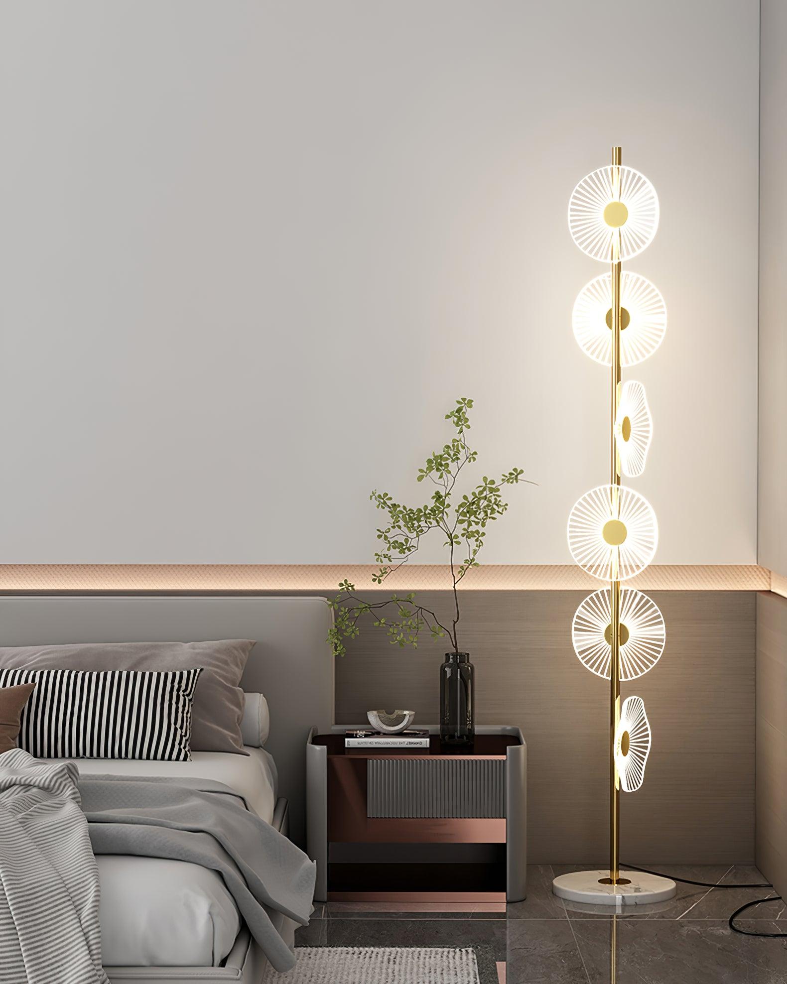 Floating Raindrop Floor Lamp - Lumpaz