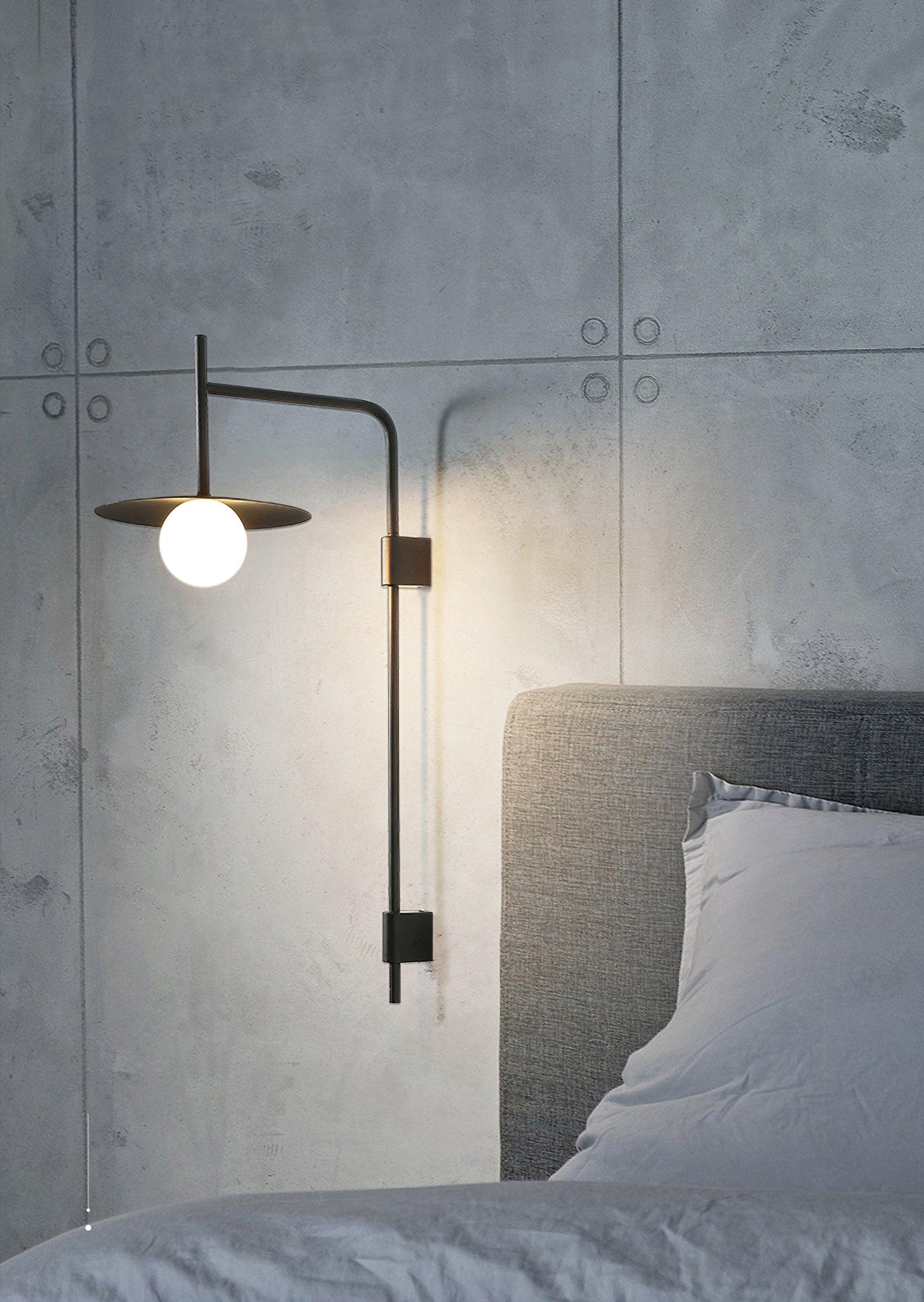 Gea Swing Arm Wall Lamp - Lumpaz