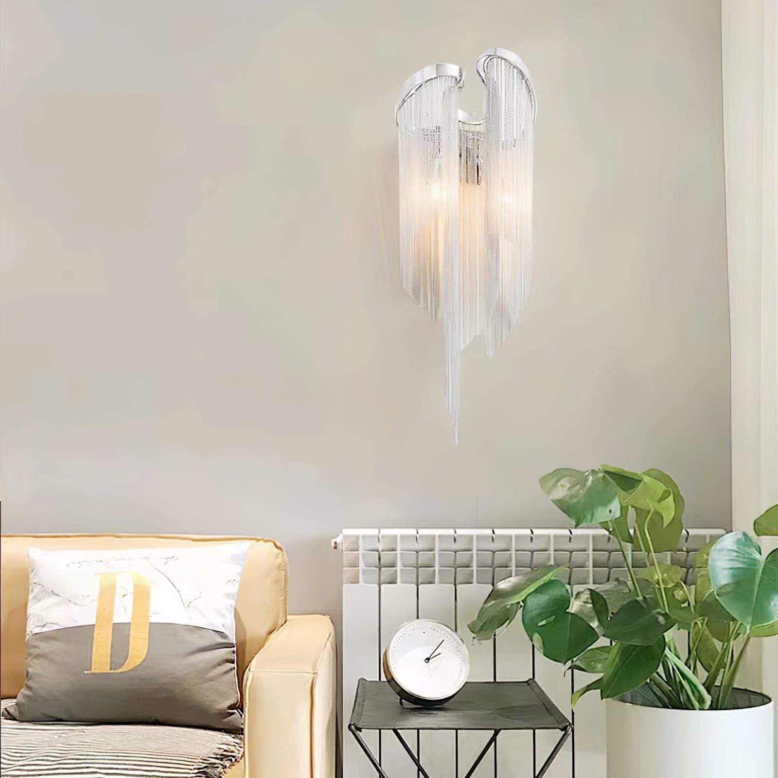 Chain Tassel Wall Lamp - Lumpaz