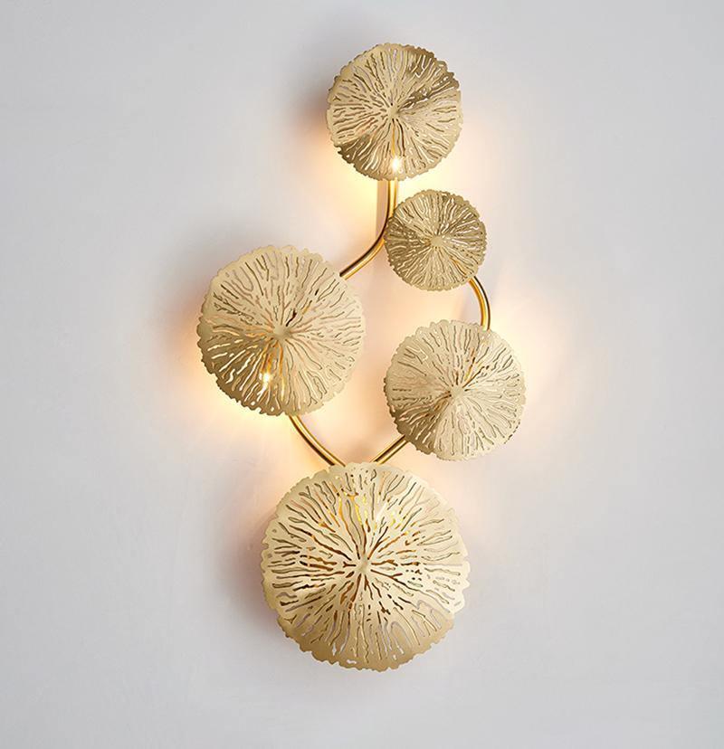 Lotus Leaf Wall Sconce - Lumpaz