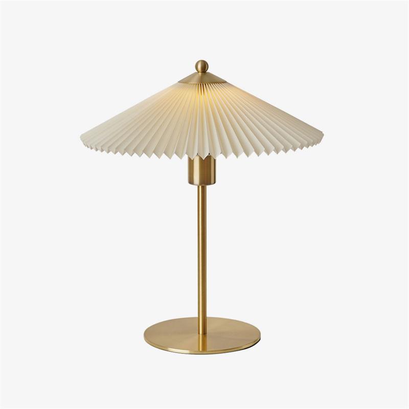 Perla Pleated Table Lamp - Lumpaz