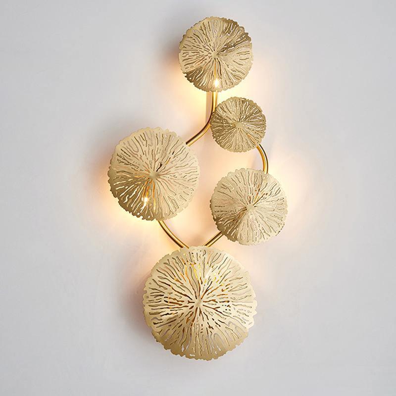 Lotus Leaf Wall Sconce - Lumpaz