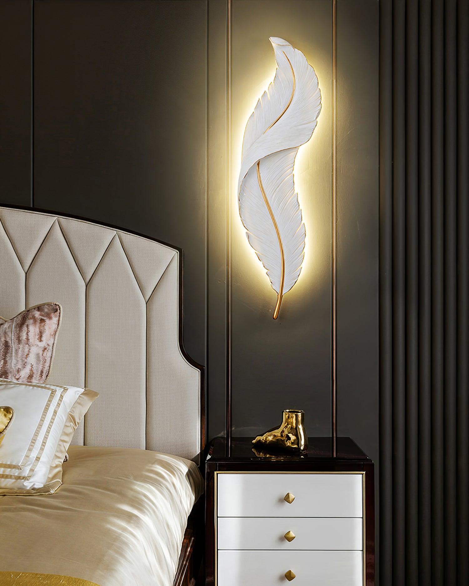 Feather Wall Lamp - Lumpaz