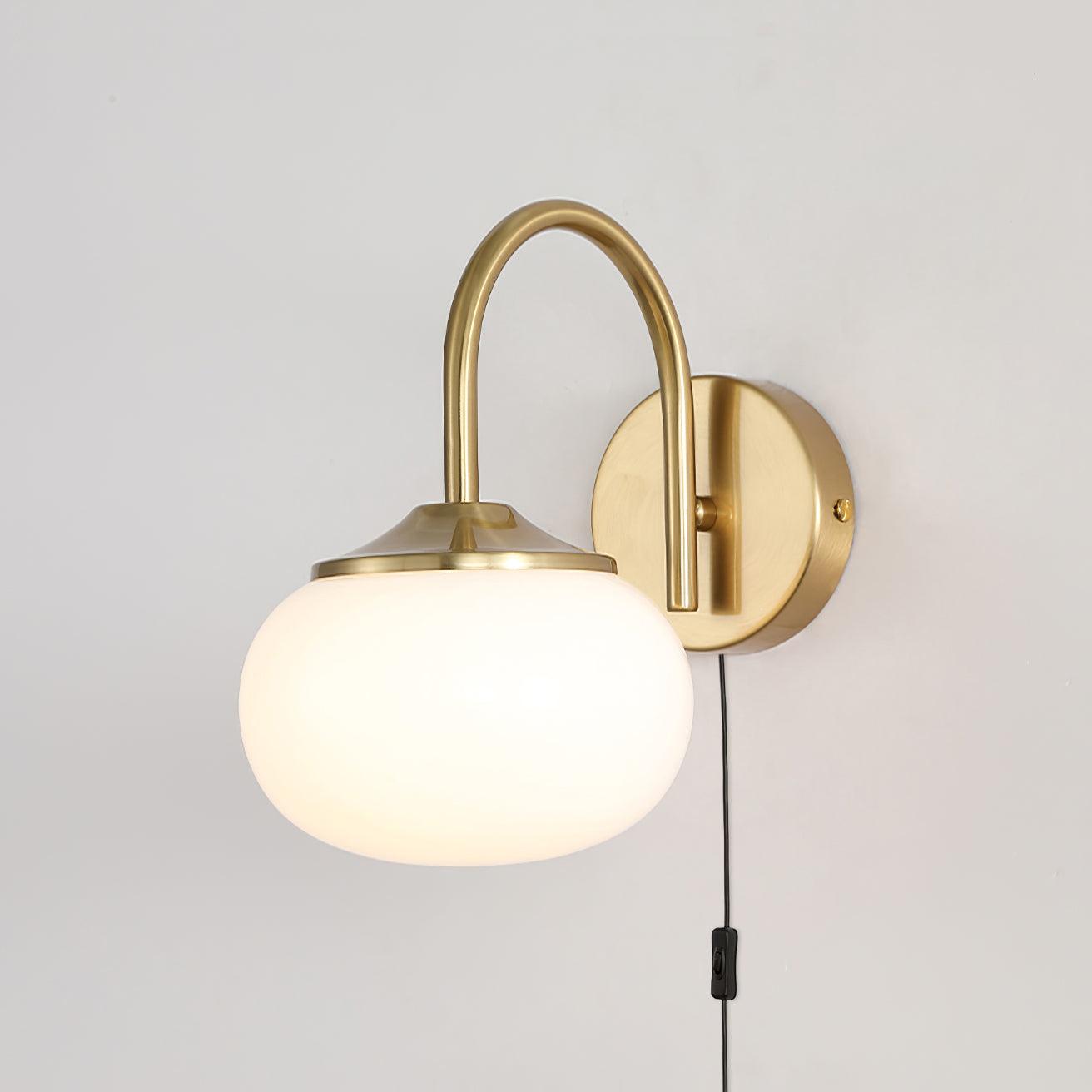 Marshmallow Sconce Plug Version - Lumpaz