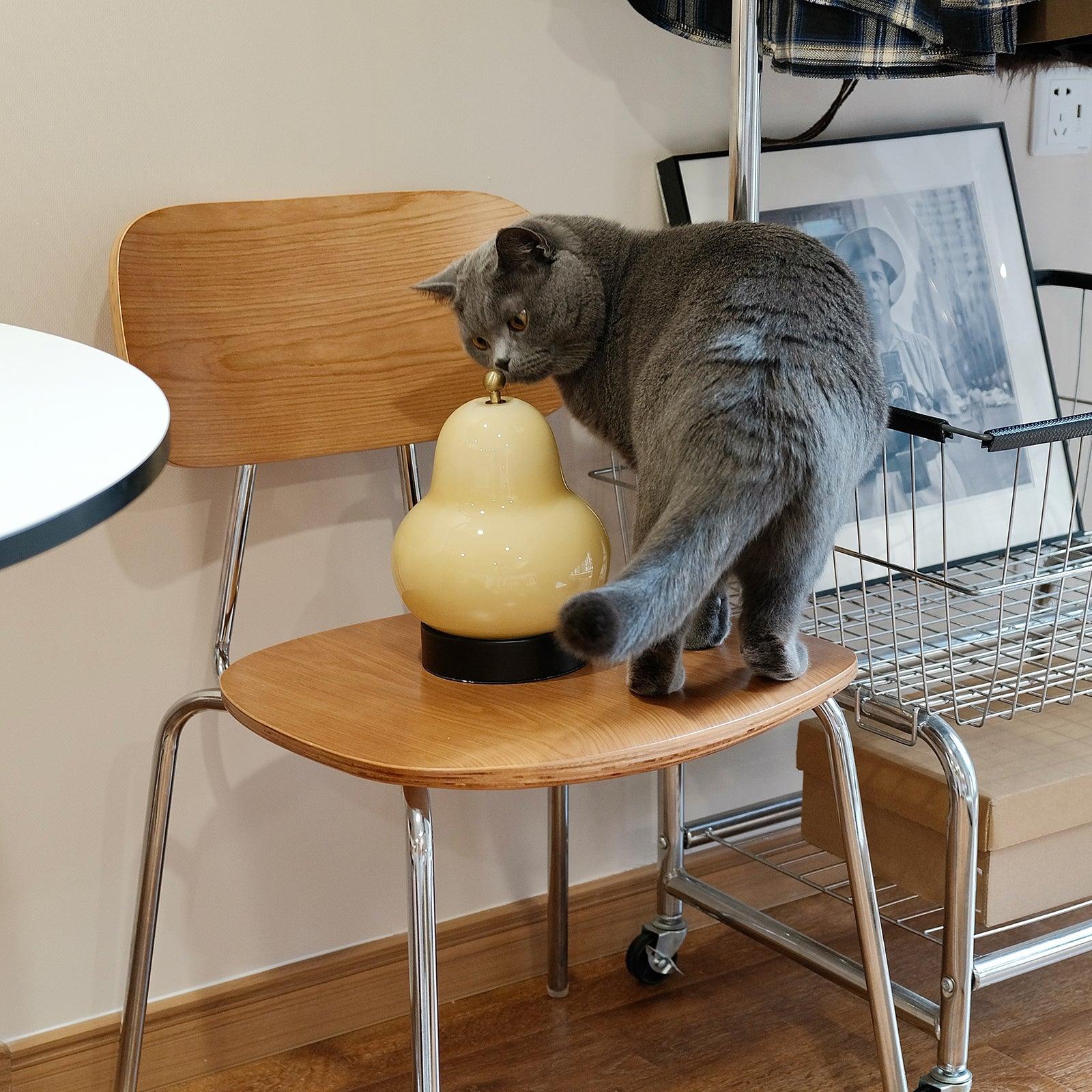 Pear Built-in Battery Table Lamp - Lumpaz