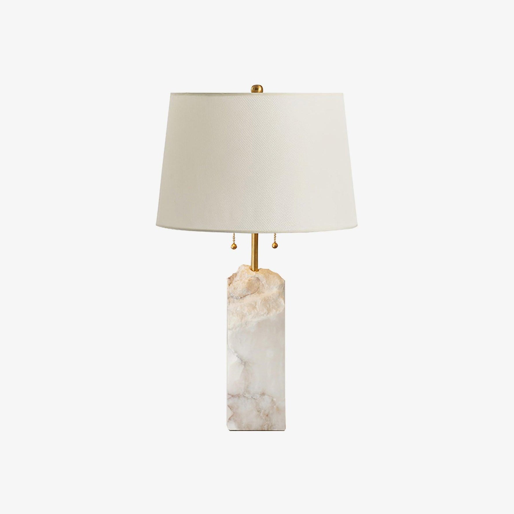 Raw Alabaster Table Lamp - Lumpaz