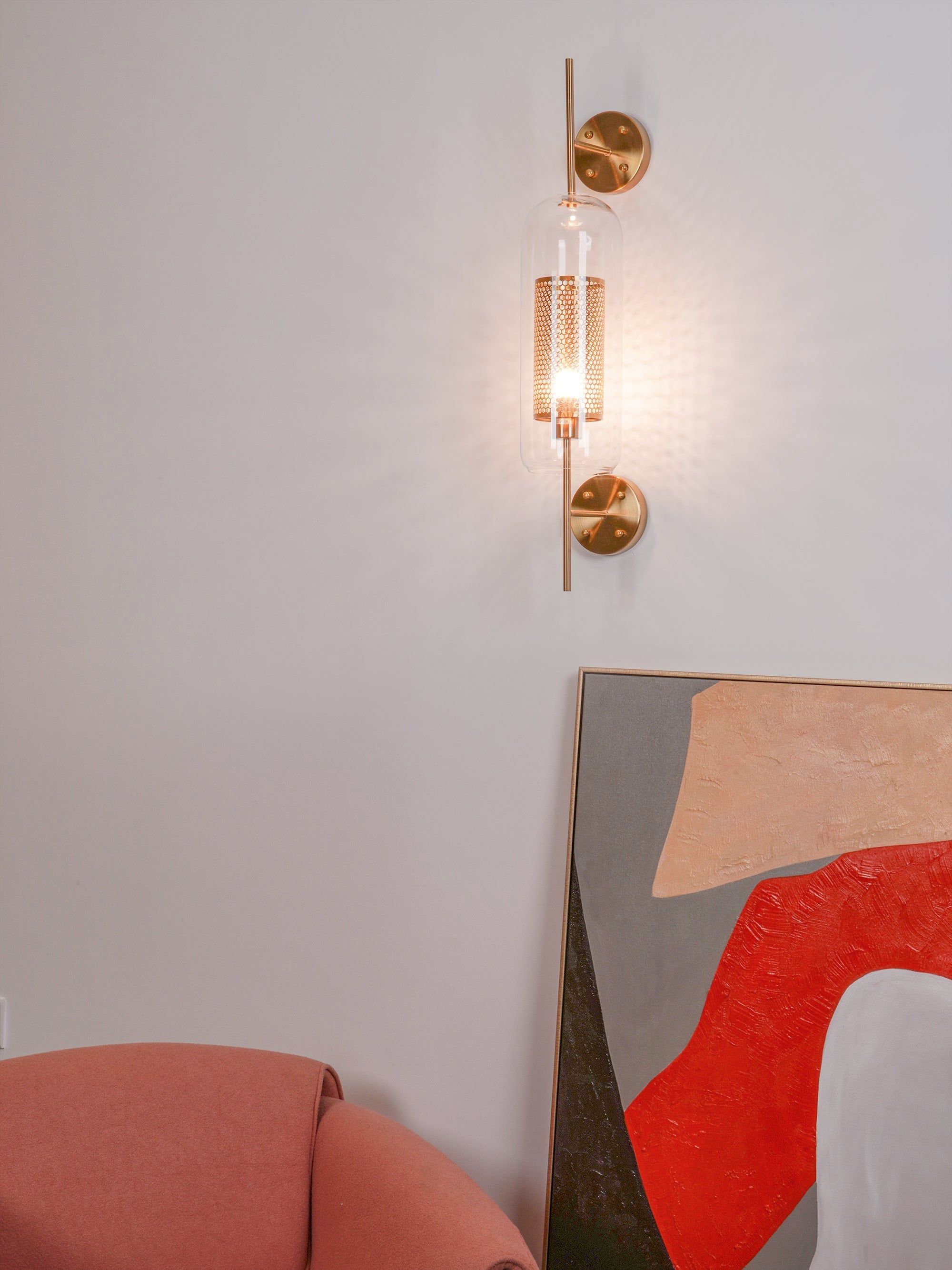 Chiswick Glass Wall Light - Lumpaz