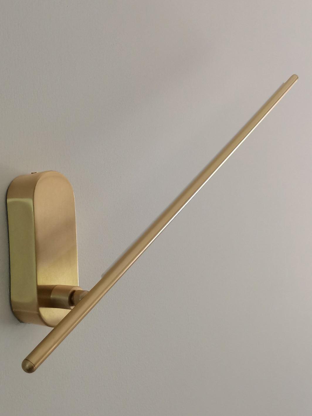 Stick Shaped Metal Sconce - Lumpaz