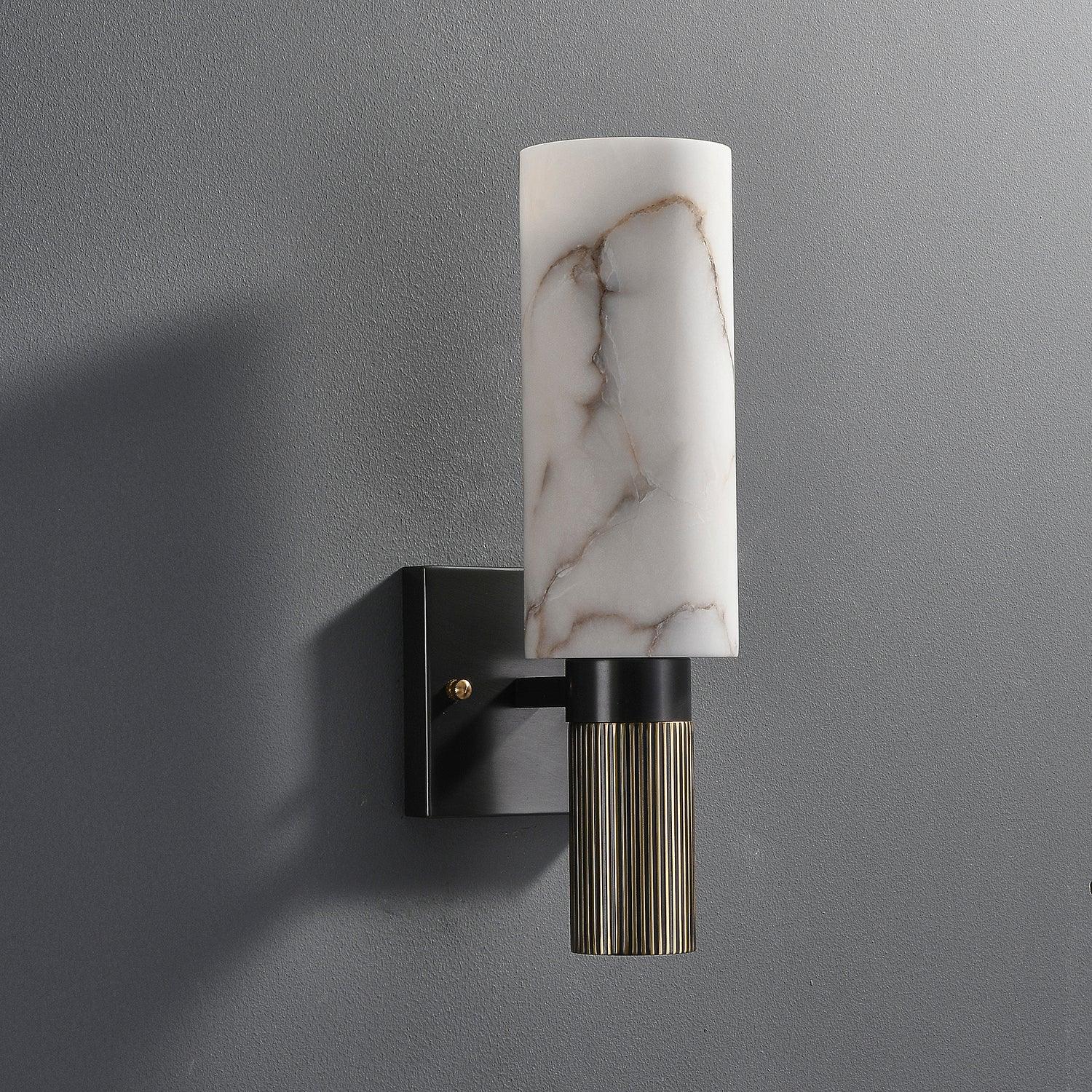 Torch Marble Sconce - Lumpaz