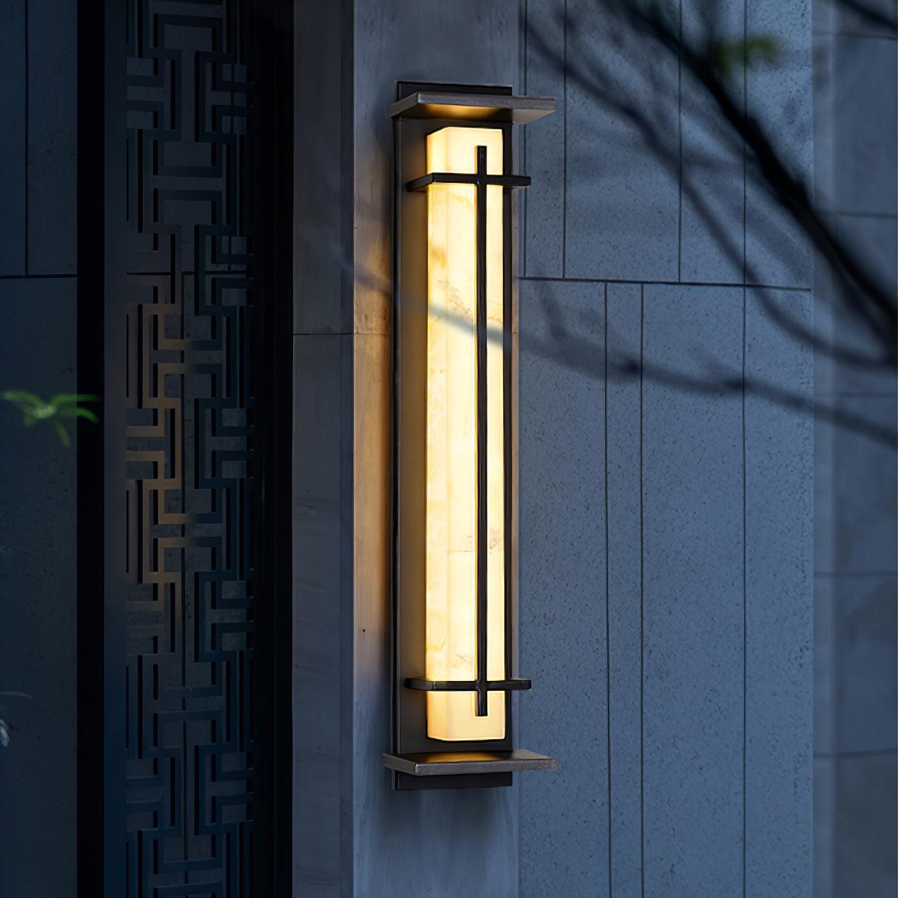 Square Outdoor Wall Light - Lumpaz