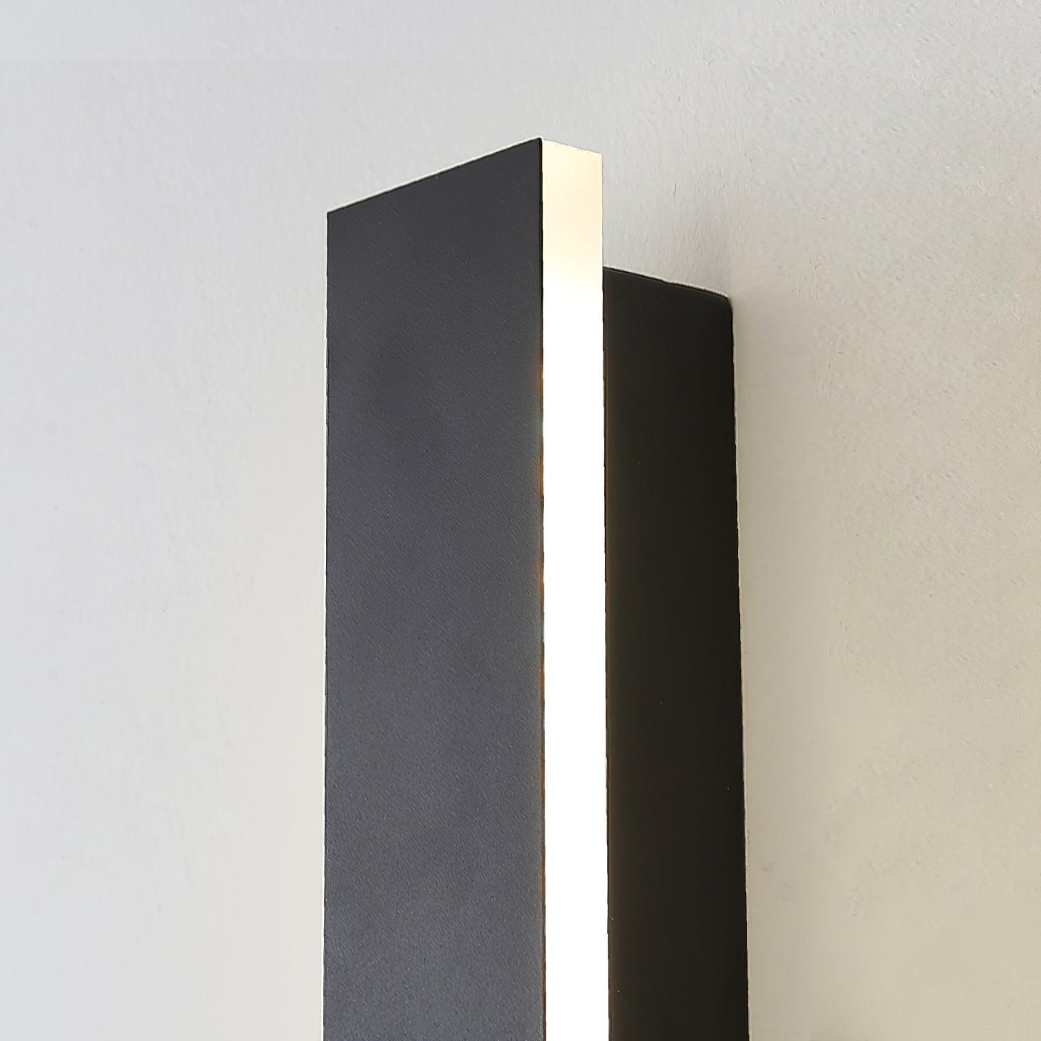 Long Strip Outdoor Sconce Solar Power - Lumpaz