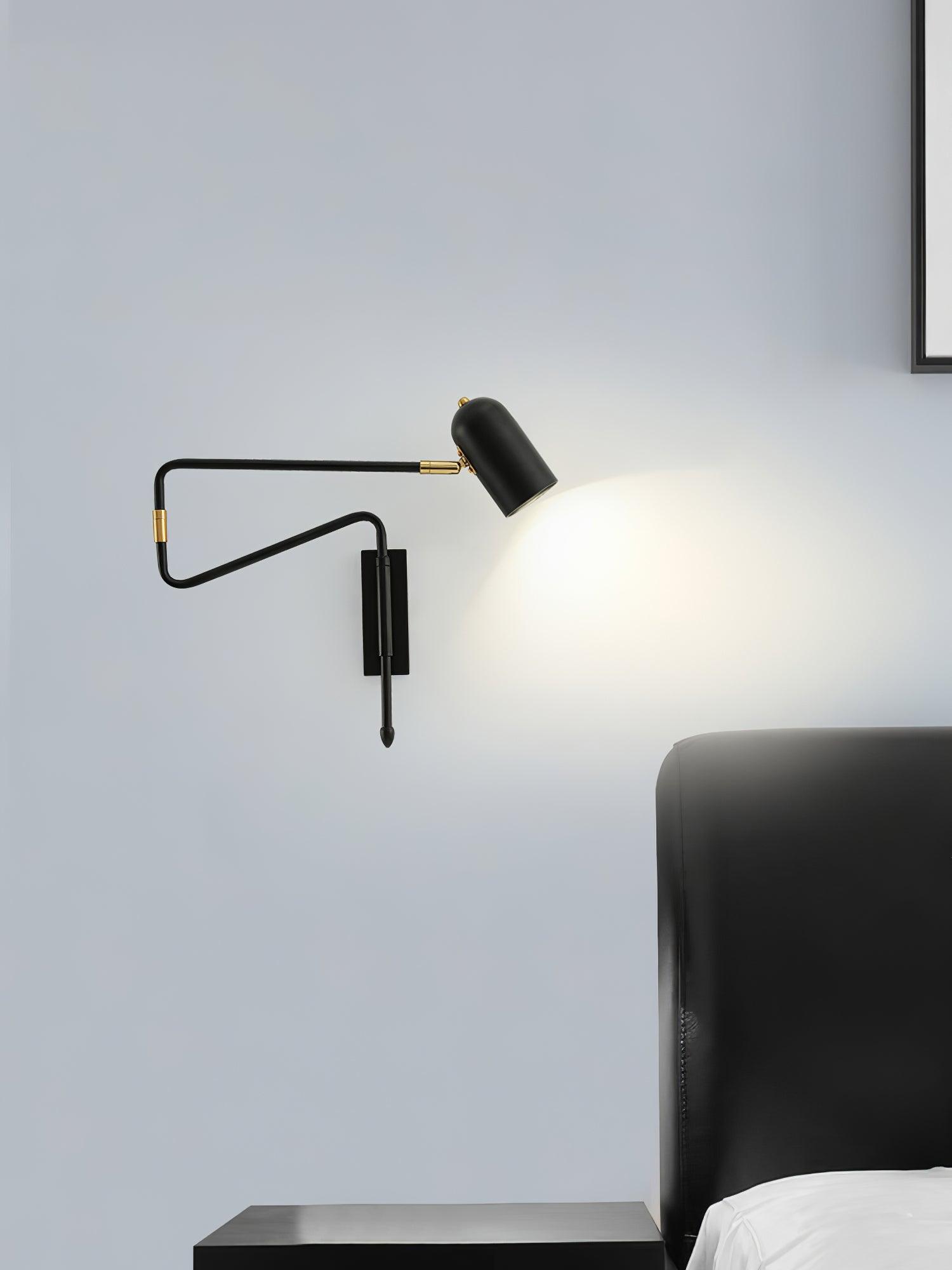 Adjustable Arm Reading Wall Lamp - Lumpaz