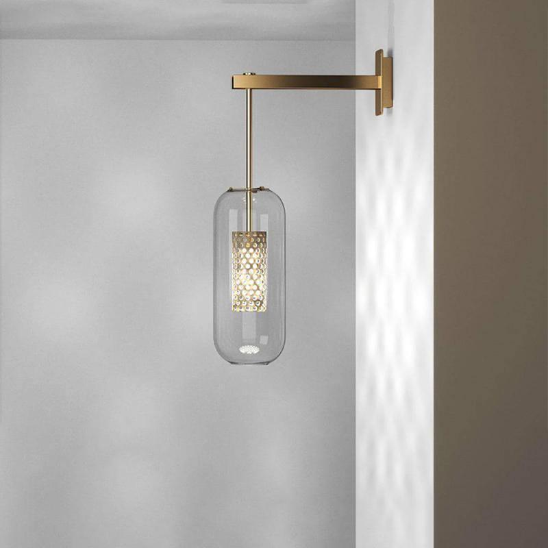 Vadim Glass Wall Lamp - Lumpaz