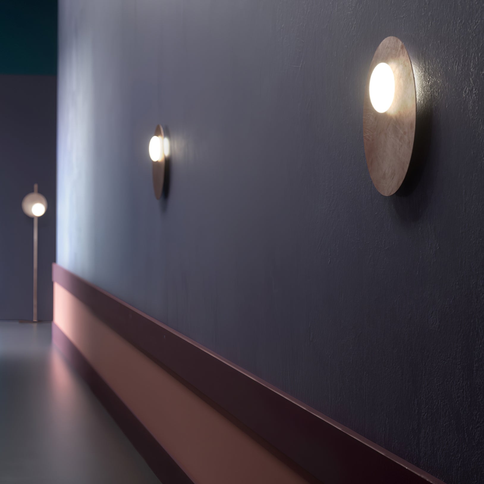 Nodes Angled Wall Sconce - Lumpaz