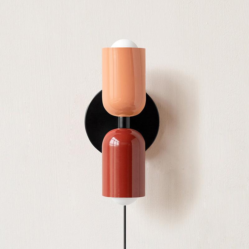 Couleur Double Plug In Wall Lamp - Lumpaz