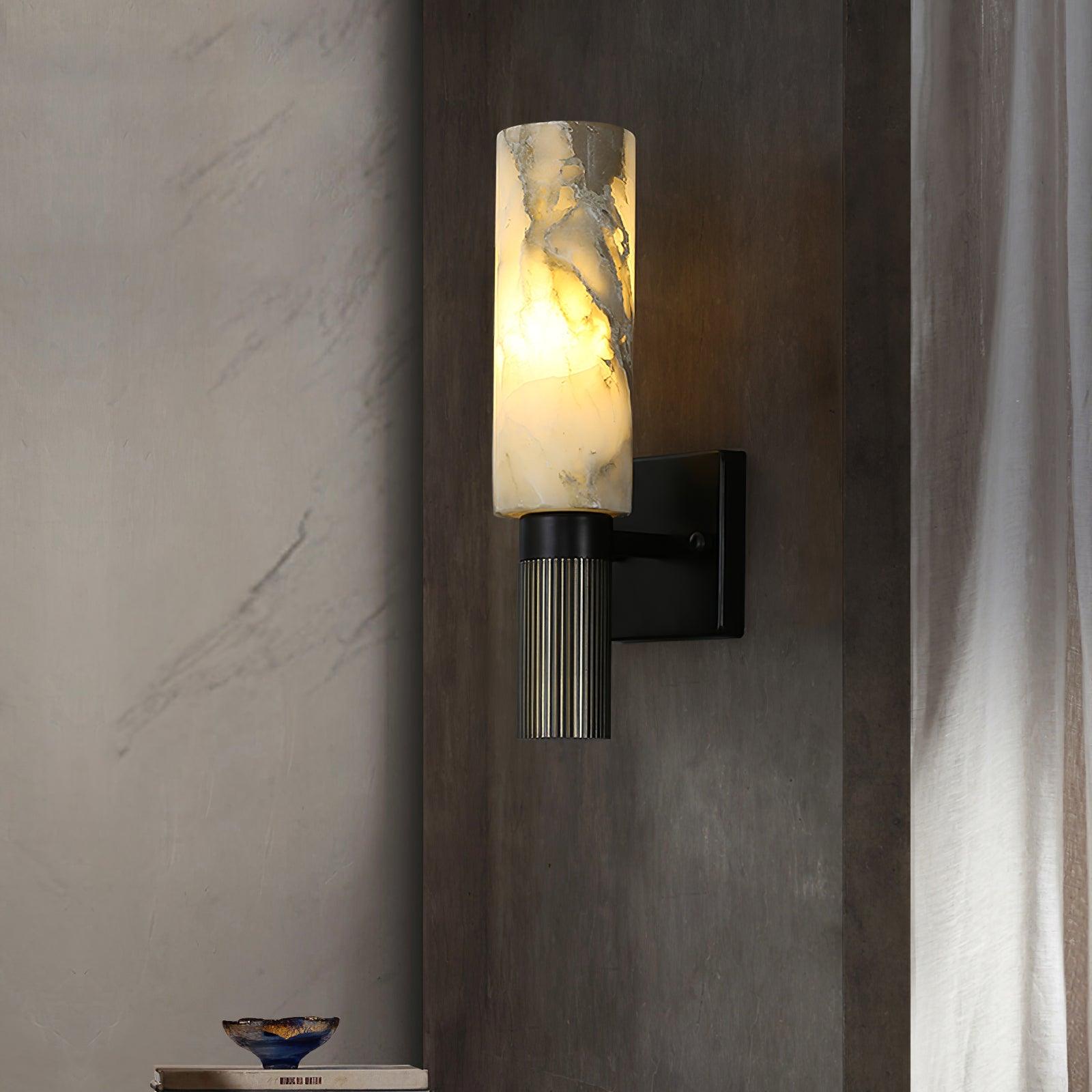 Torch Marble Sconce - Lumpaz
