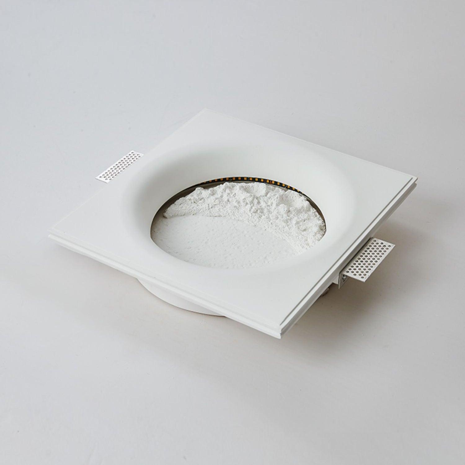 Gypsum Moon Wall Lamp - Lumpaz