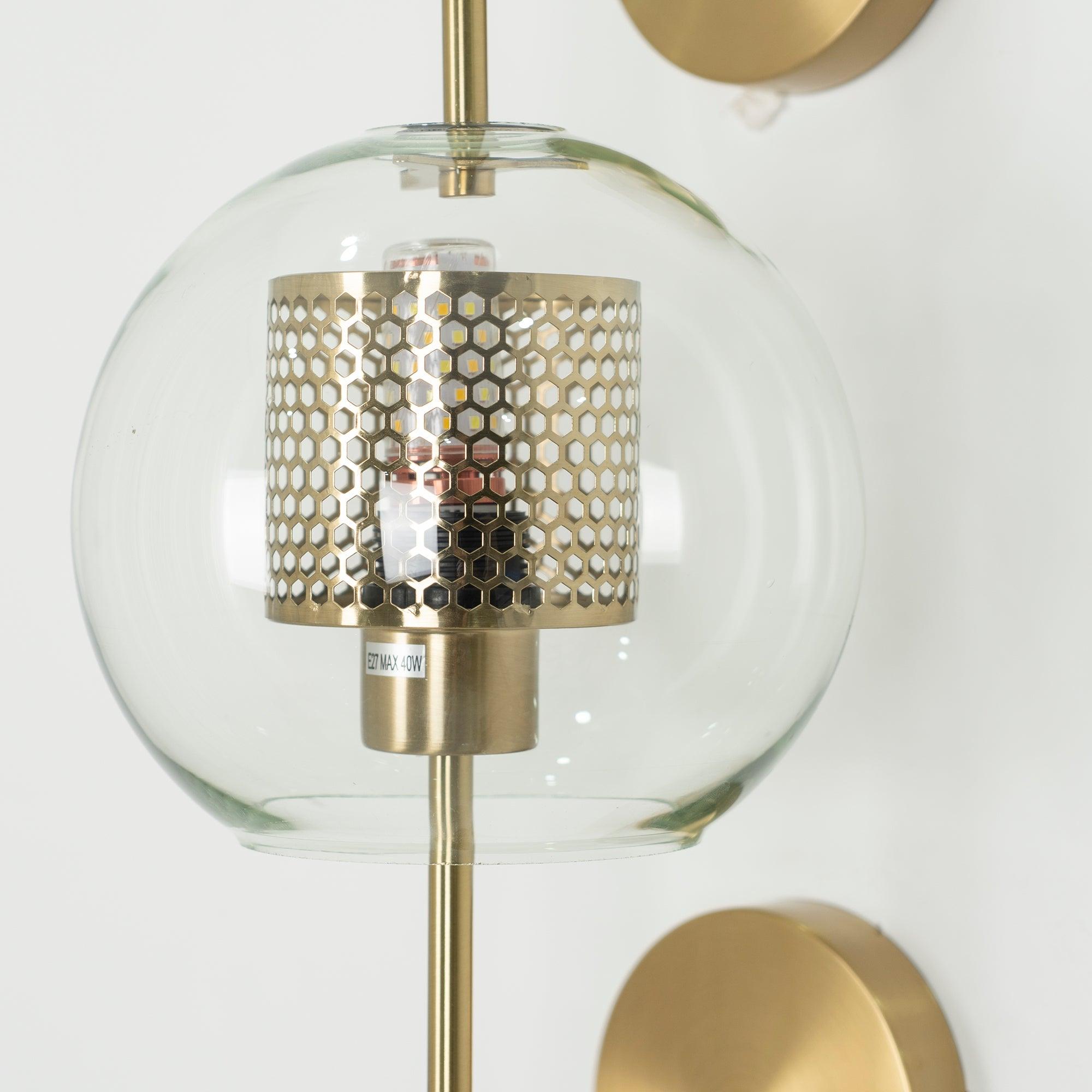 Chiswick Glass Wall Light - Lumpaz