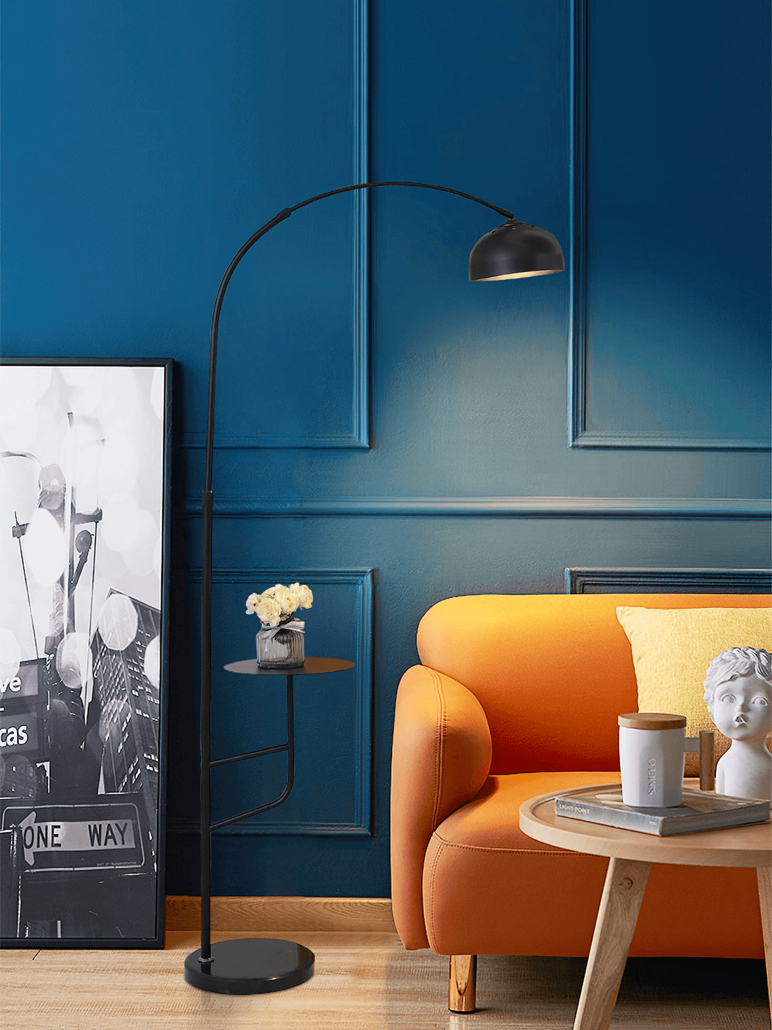 Arc Bell Floor Lamp - Lumpaz