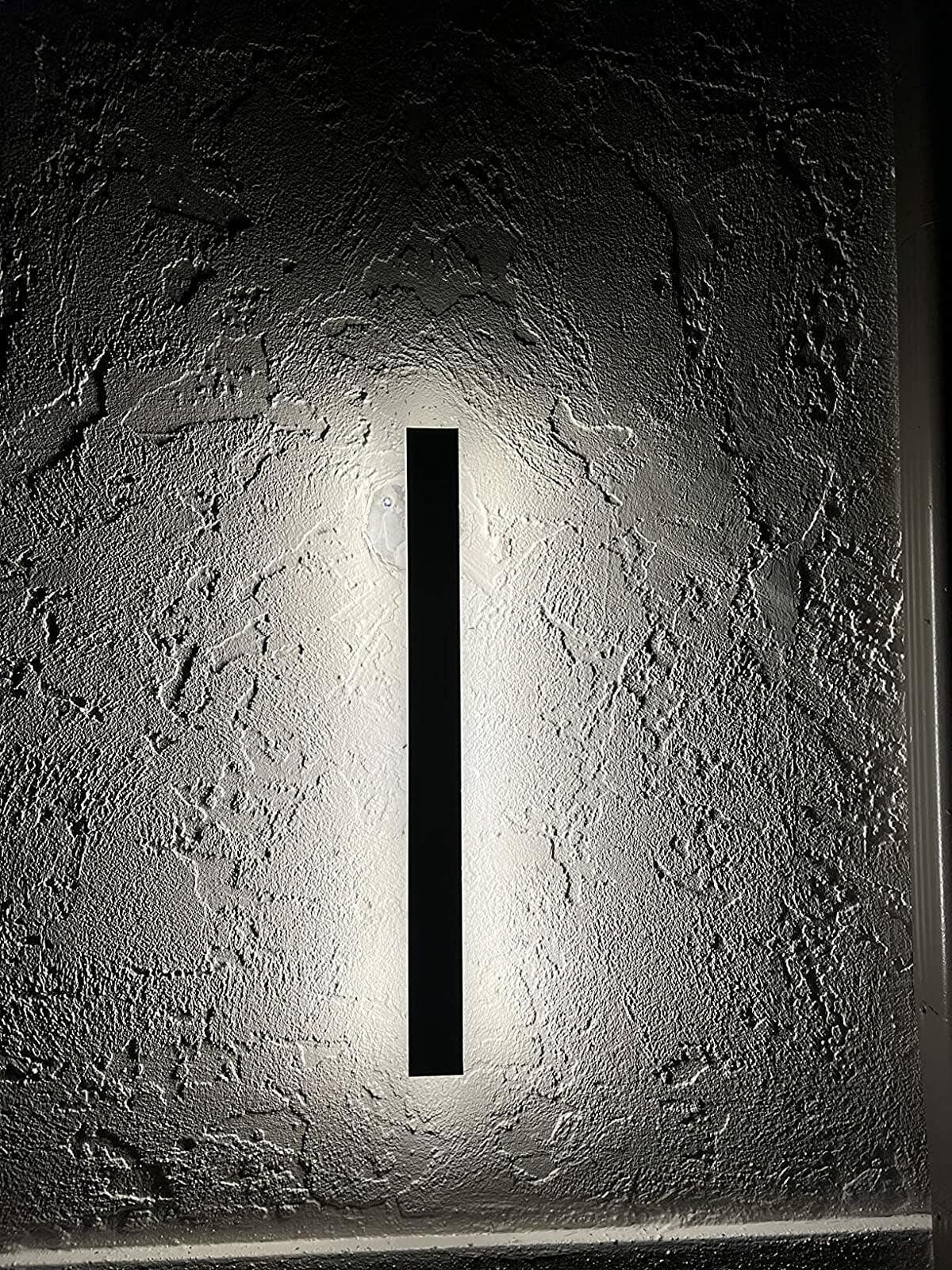 Long Strip Outdoor Sconce Solar Power - Lumpaz