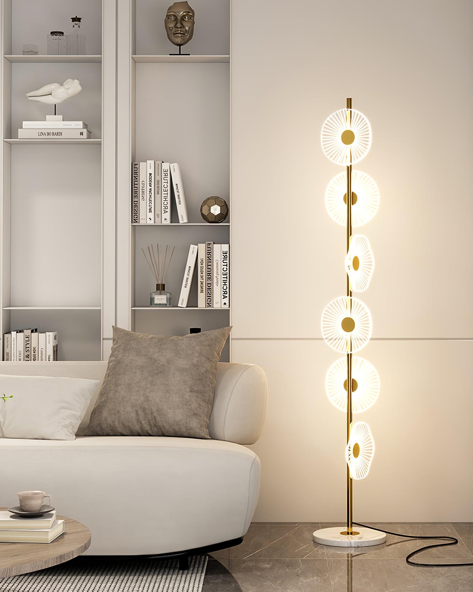 Floating Raindrop Floor Lamp - Lumpaz