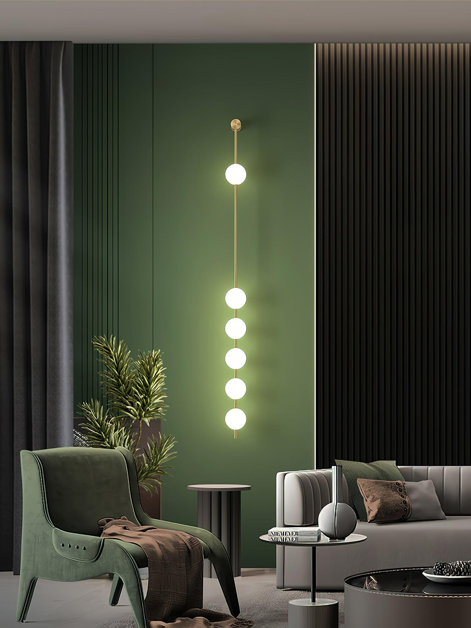 Vertical Balls Wall Lamp - Lumpaz