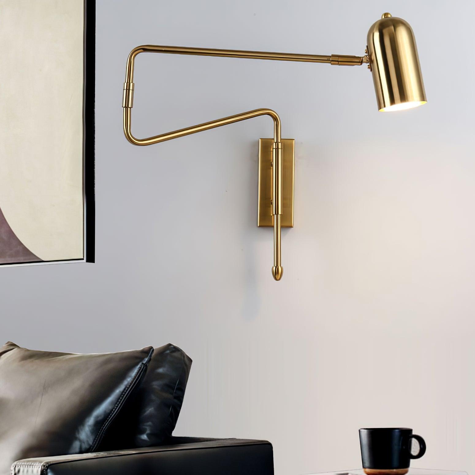 Adjustable Arm Reading Wall Lamp - Lumpaz