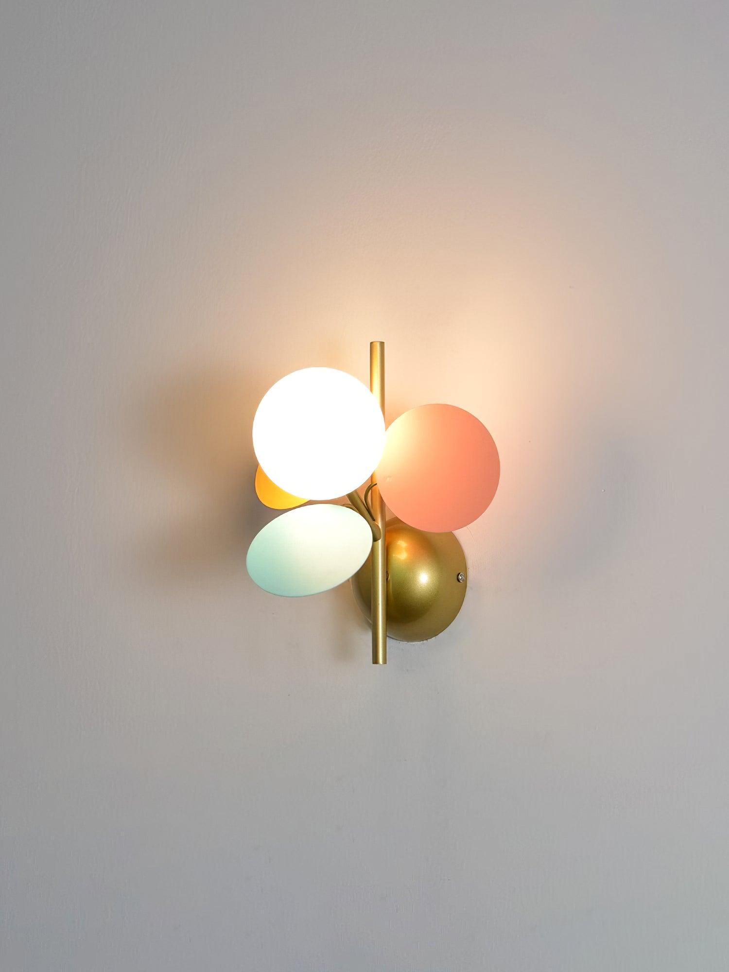 Round Macaron Wall Lamp - Lumpaz
