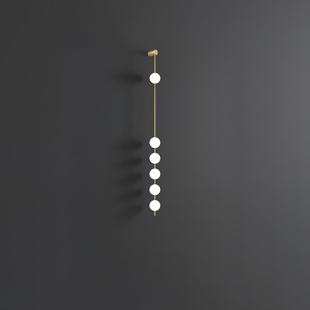 Vertical Balls Wall Lamp - Lumpaz