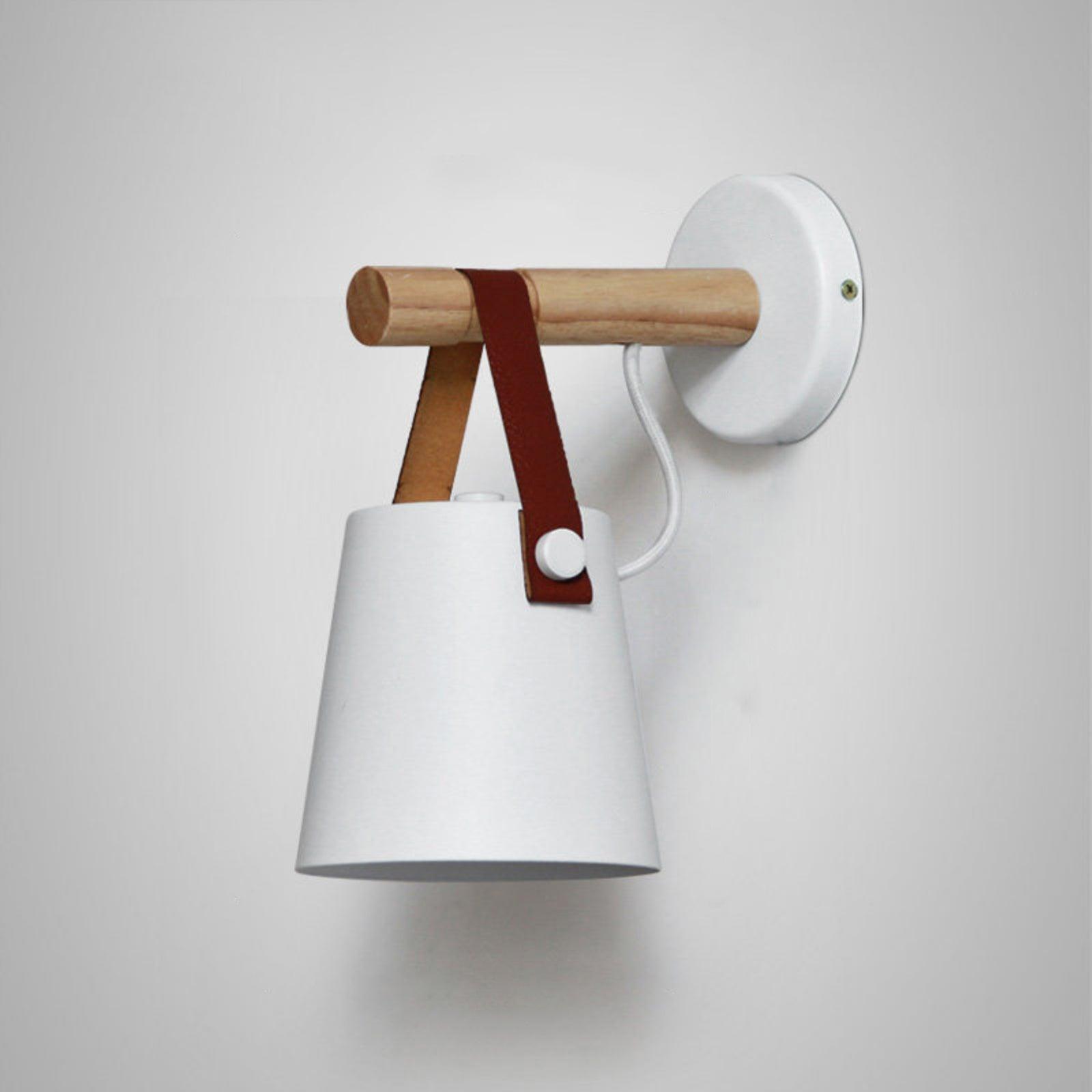 Wooden Conical Wall Light - Lumpaz