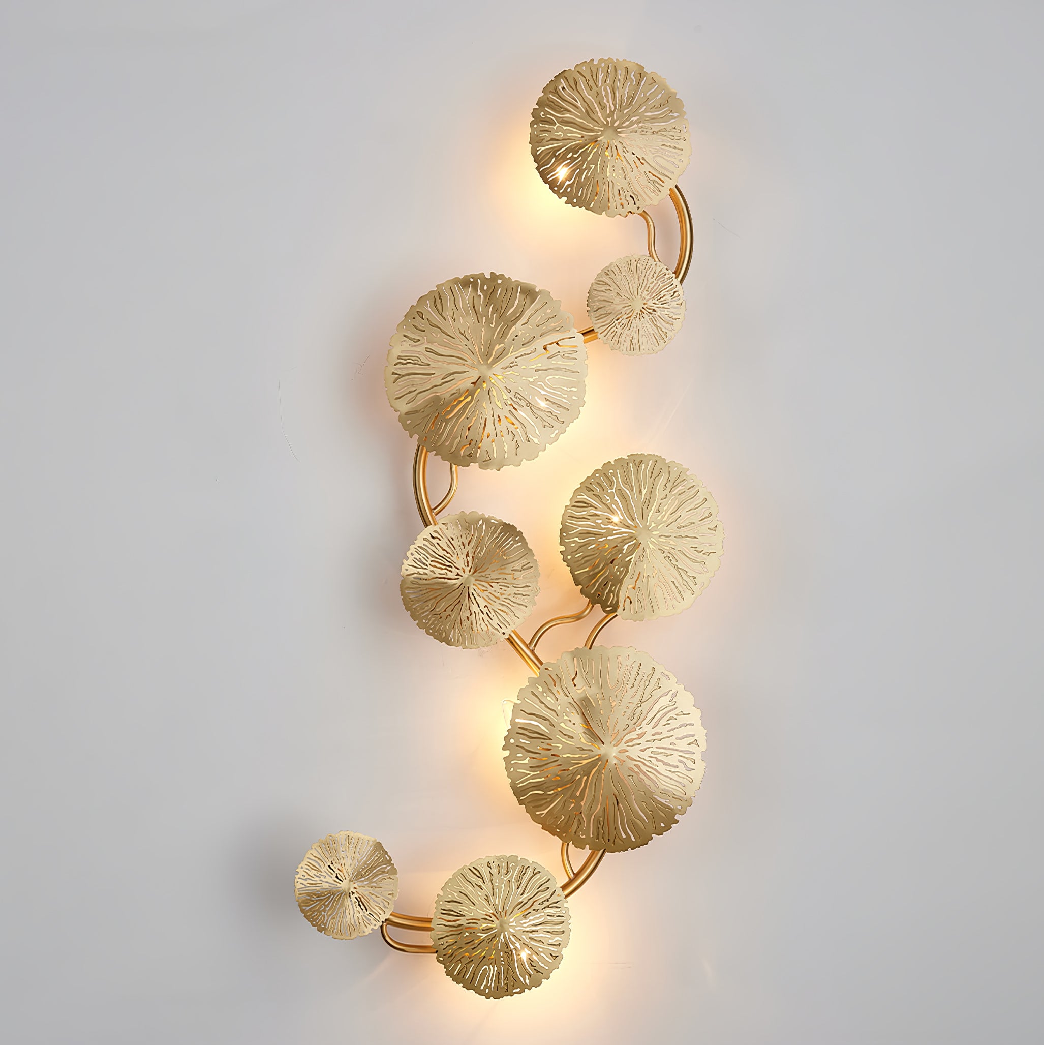 Lotus Leaf Wall Sconce - Lumpaz