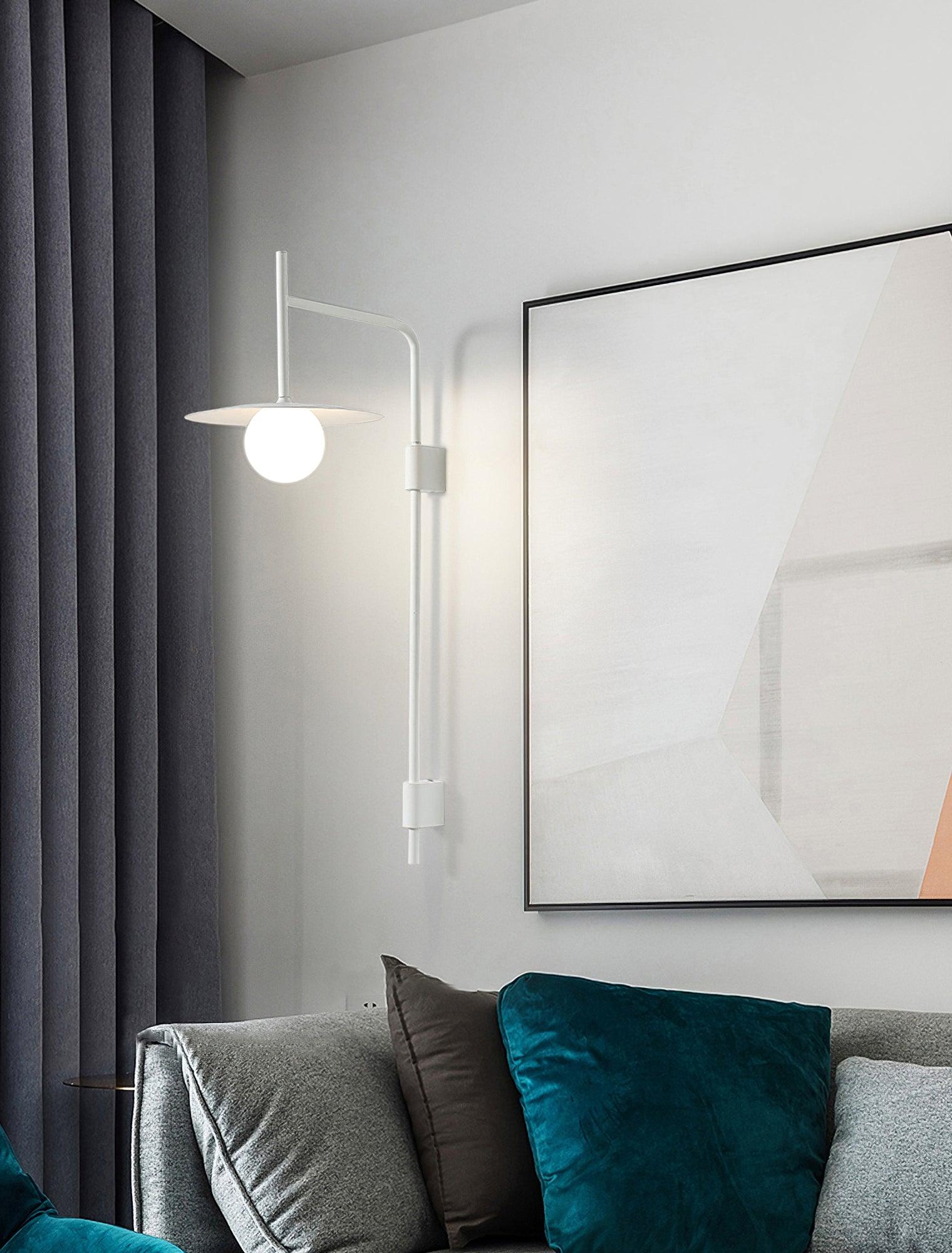 Gea Swing Arm Wall Lamp - Lumpaz