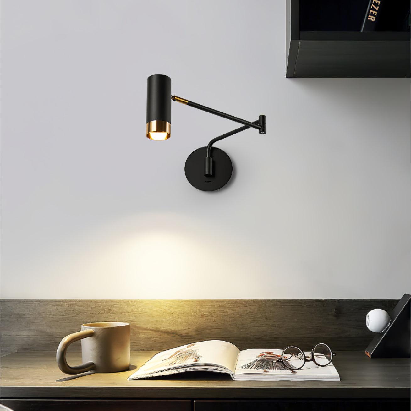Ridge Arm Wall Lamp - Lumpaz