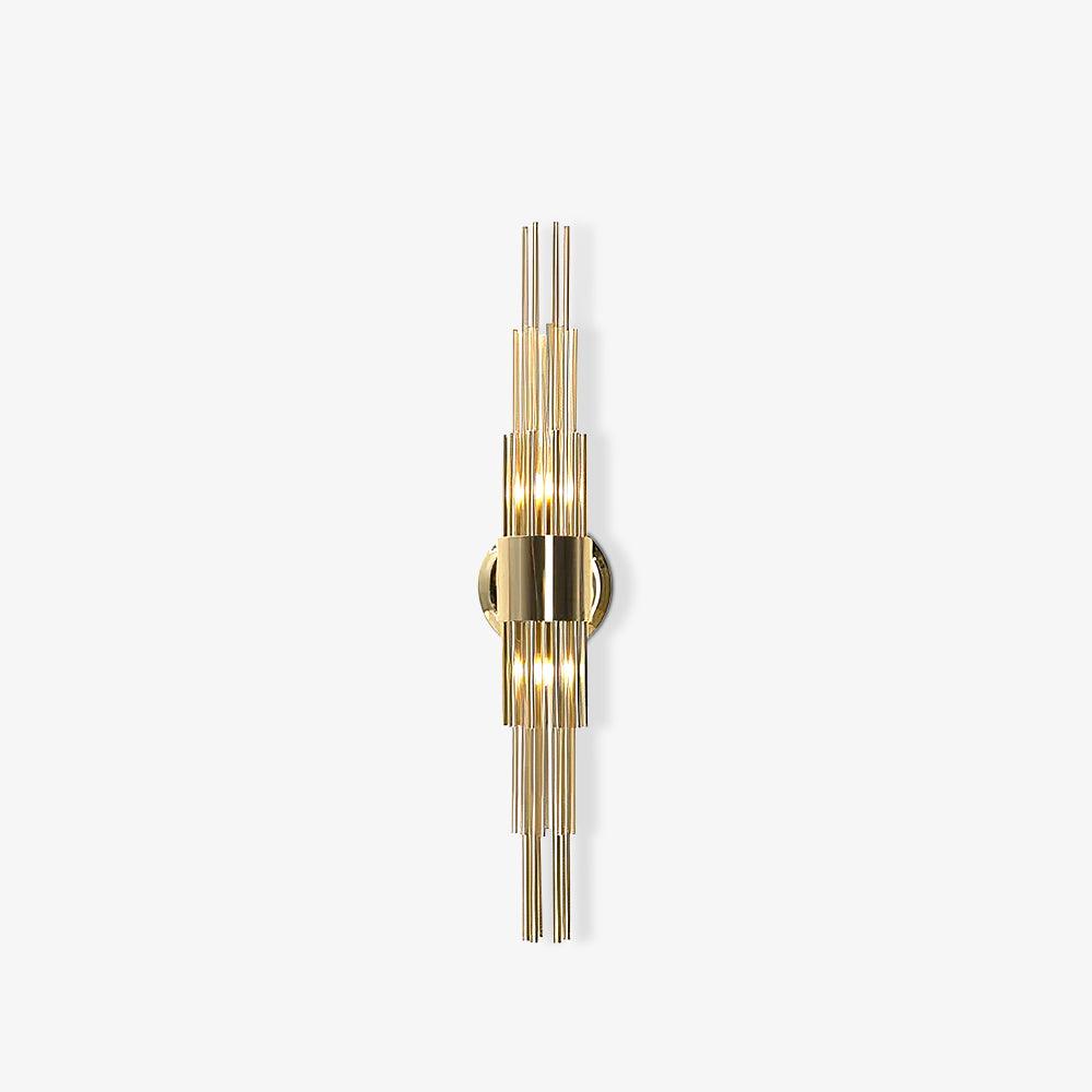 Gold Streamline Wall Lamp - Lumpaz