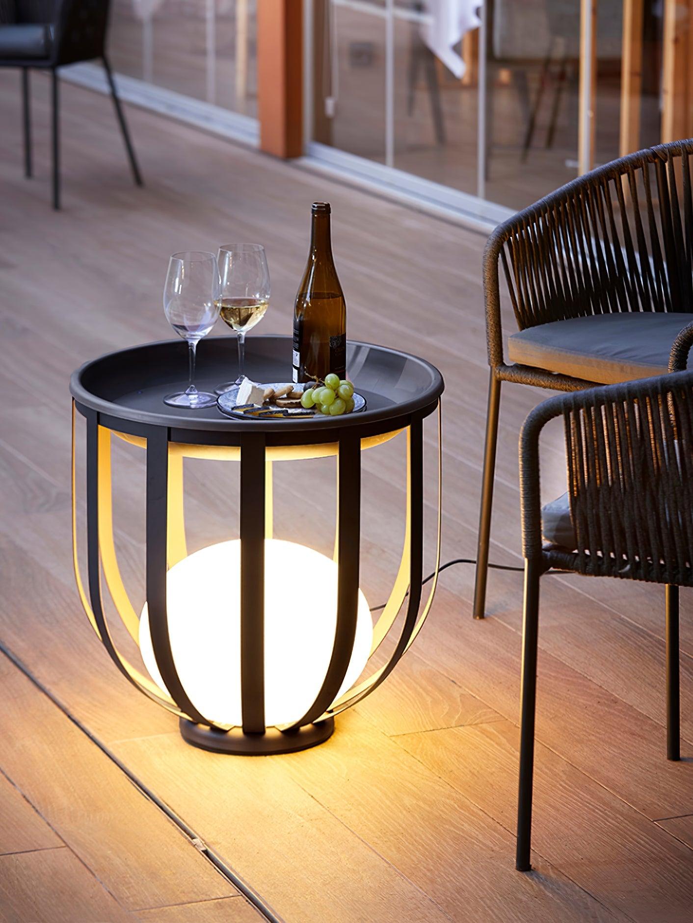 Bols Outdoor Garden Lamp with Solar Panel - Lumpaz