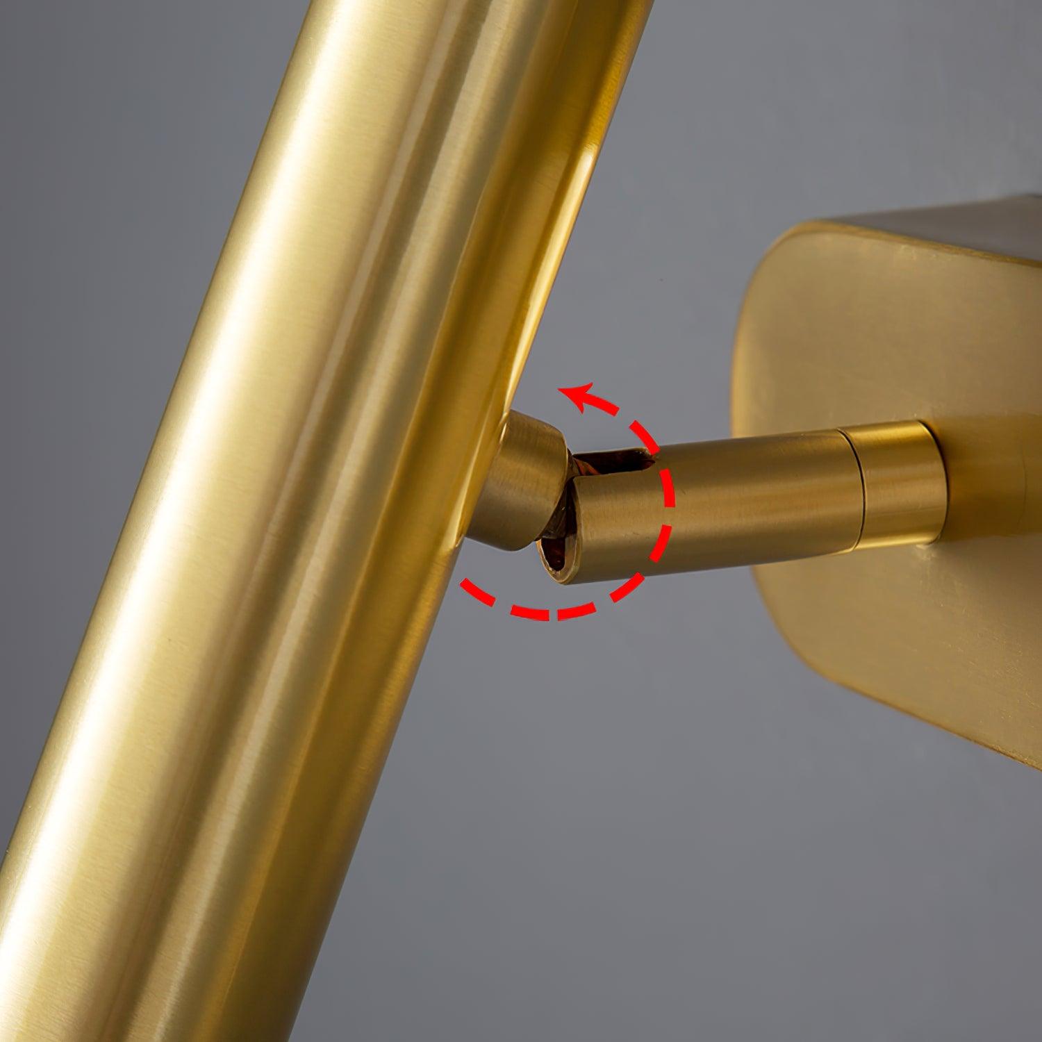 Brass Villain Wall Lamp - Lumpaz