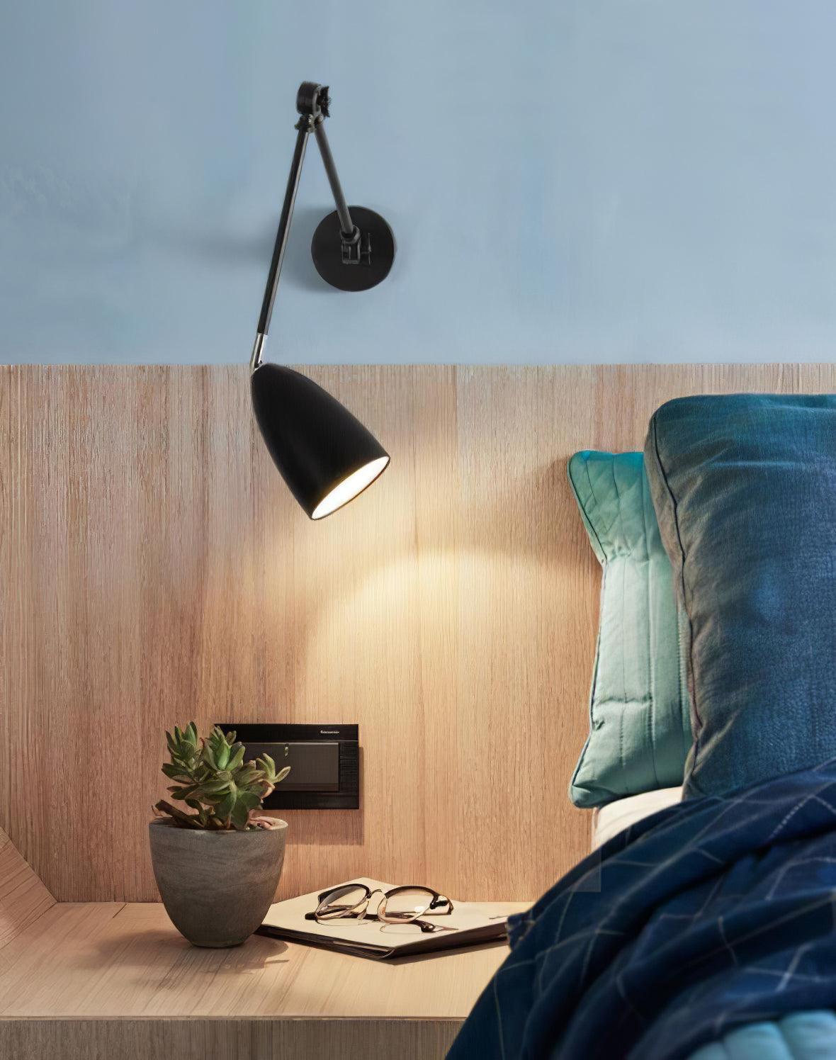 Adjustable Swing Arm Wall Lamp - Lumpaz