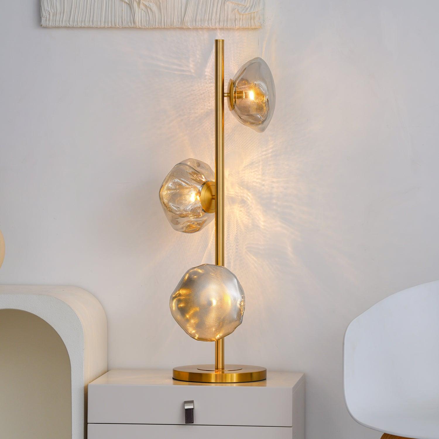 Glass Petals Table Lamp - Lumpaz