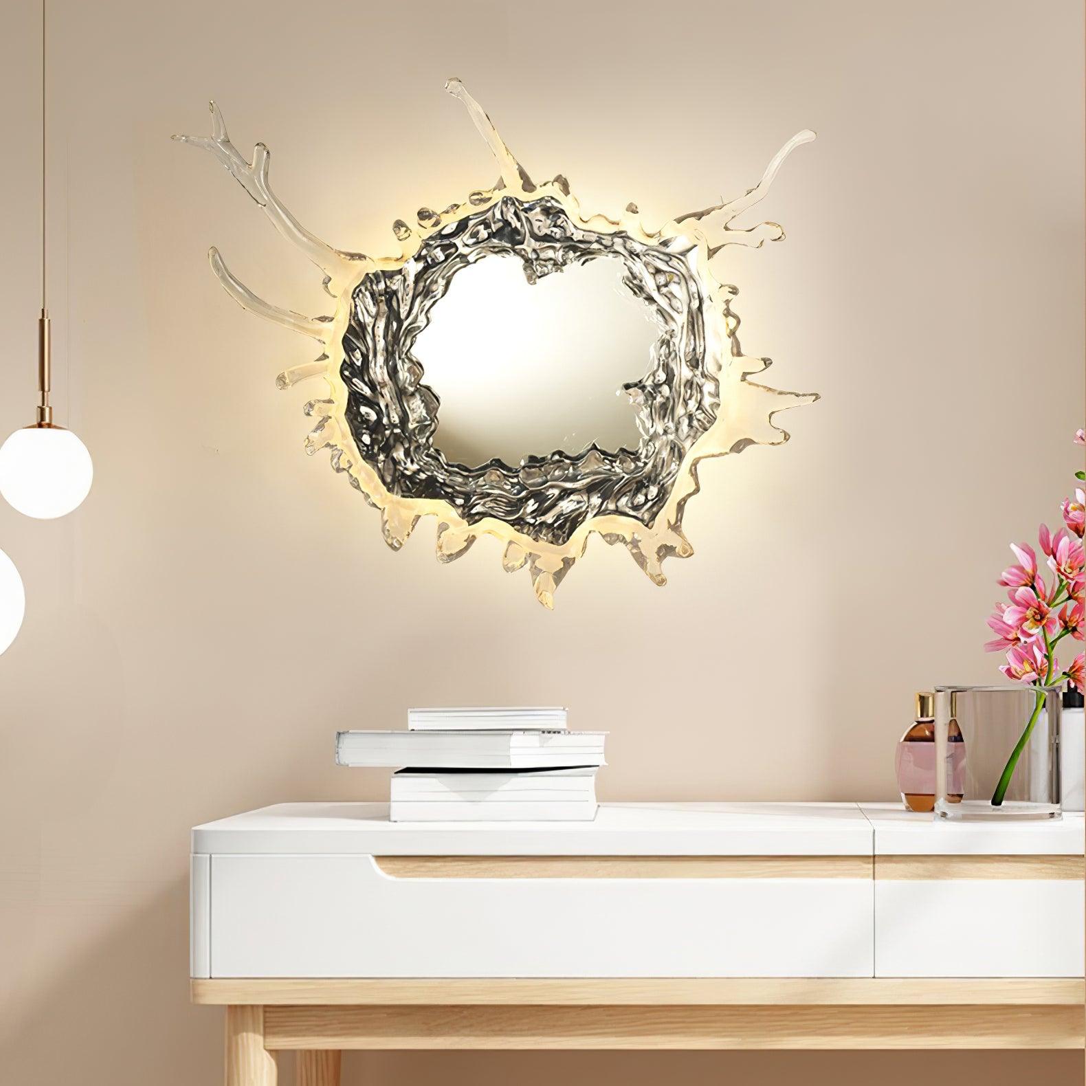 Water Drop Mirror Wall Lamp - Lumpaz