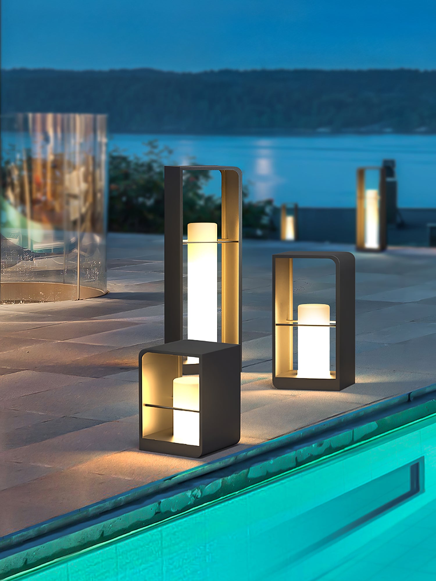 LED Lantern Garden Light - Lumpaz