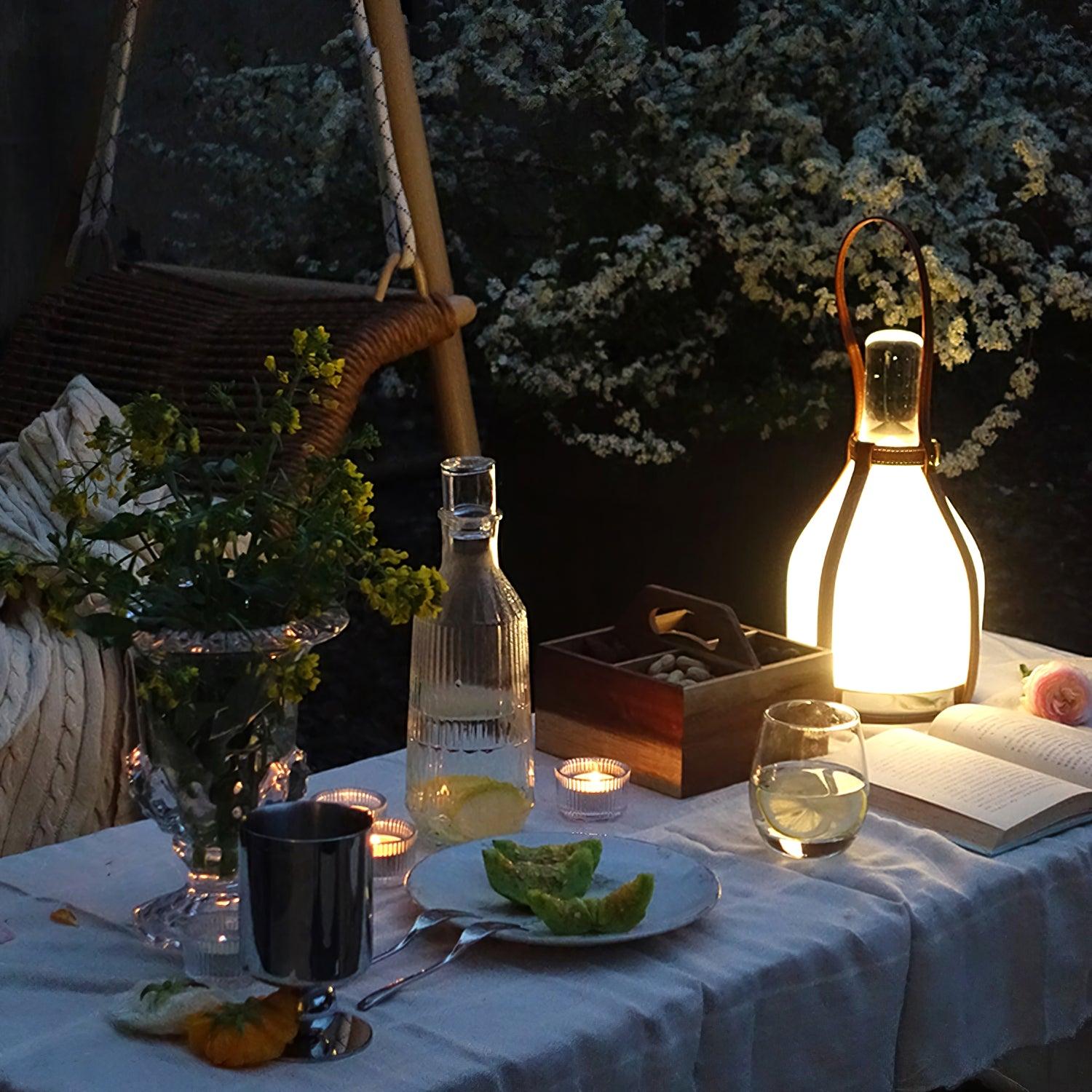 Bell Portable Built-in Battery Table Lamp - Lumpaz