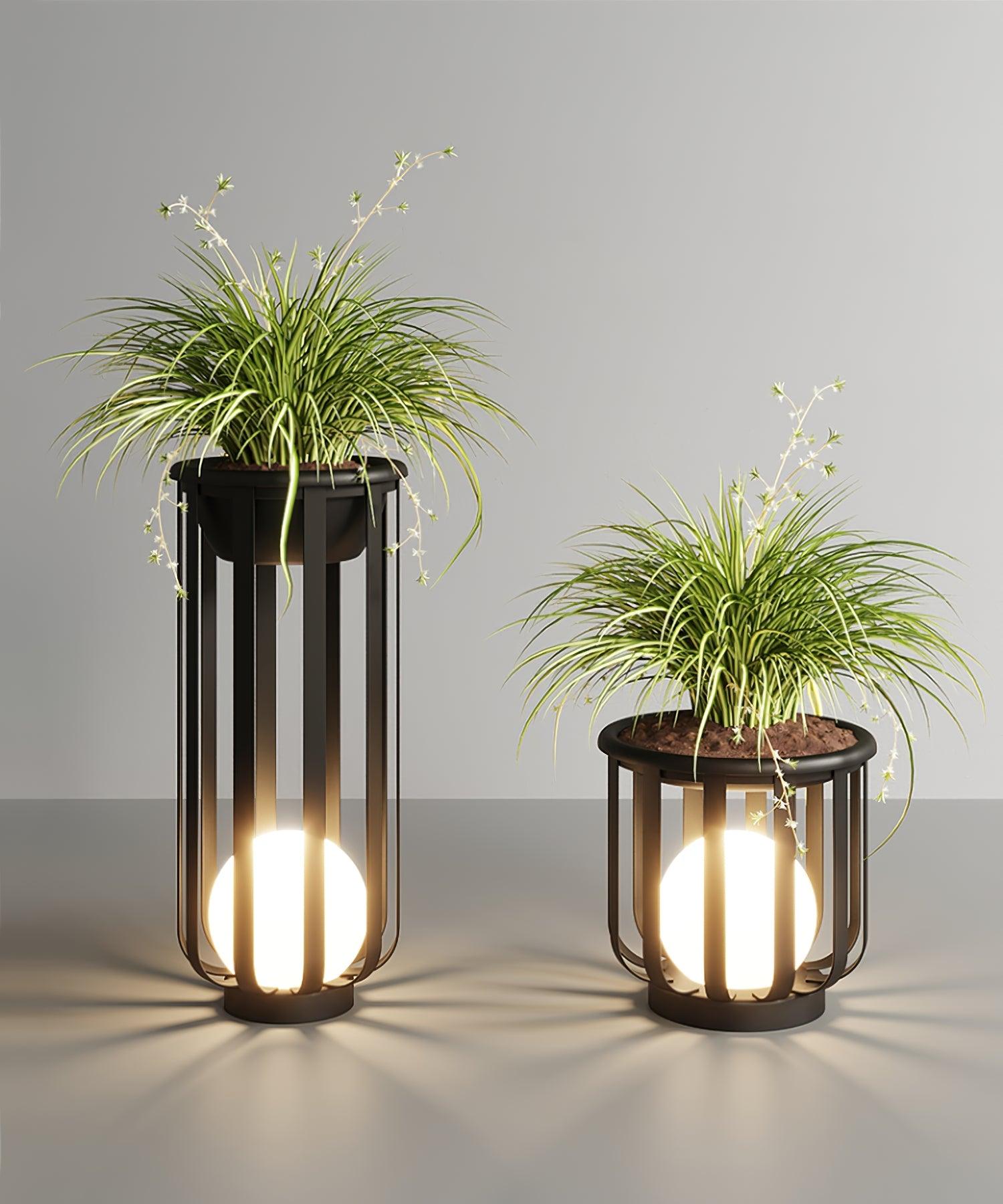 Bols Outdoor Garden Lamp with Solar Panel - Lumpaz
