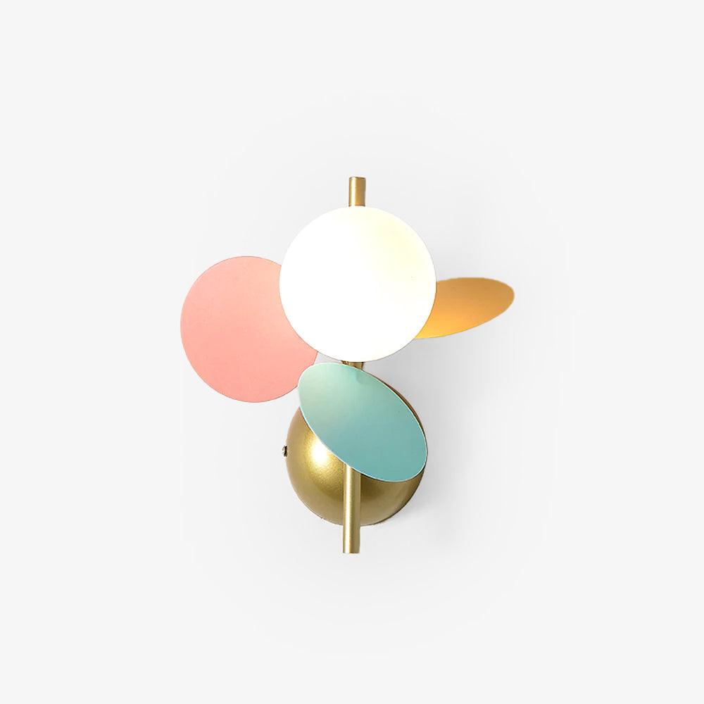 Round Macaron Wall Lamp - Lumpaz