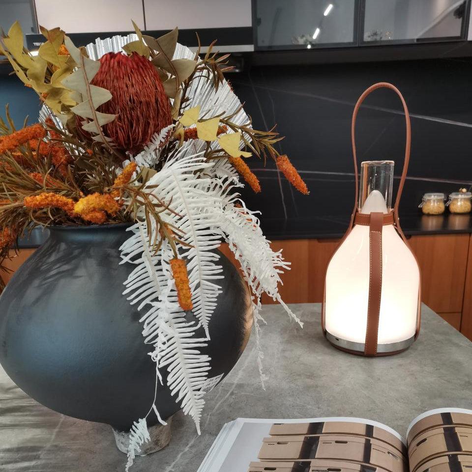 Bell Portable Built-in Battery Table Lamp - Lumpaz