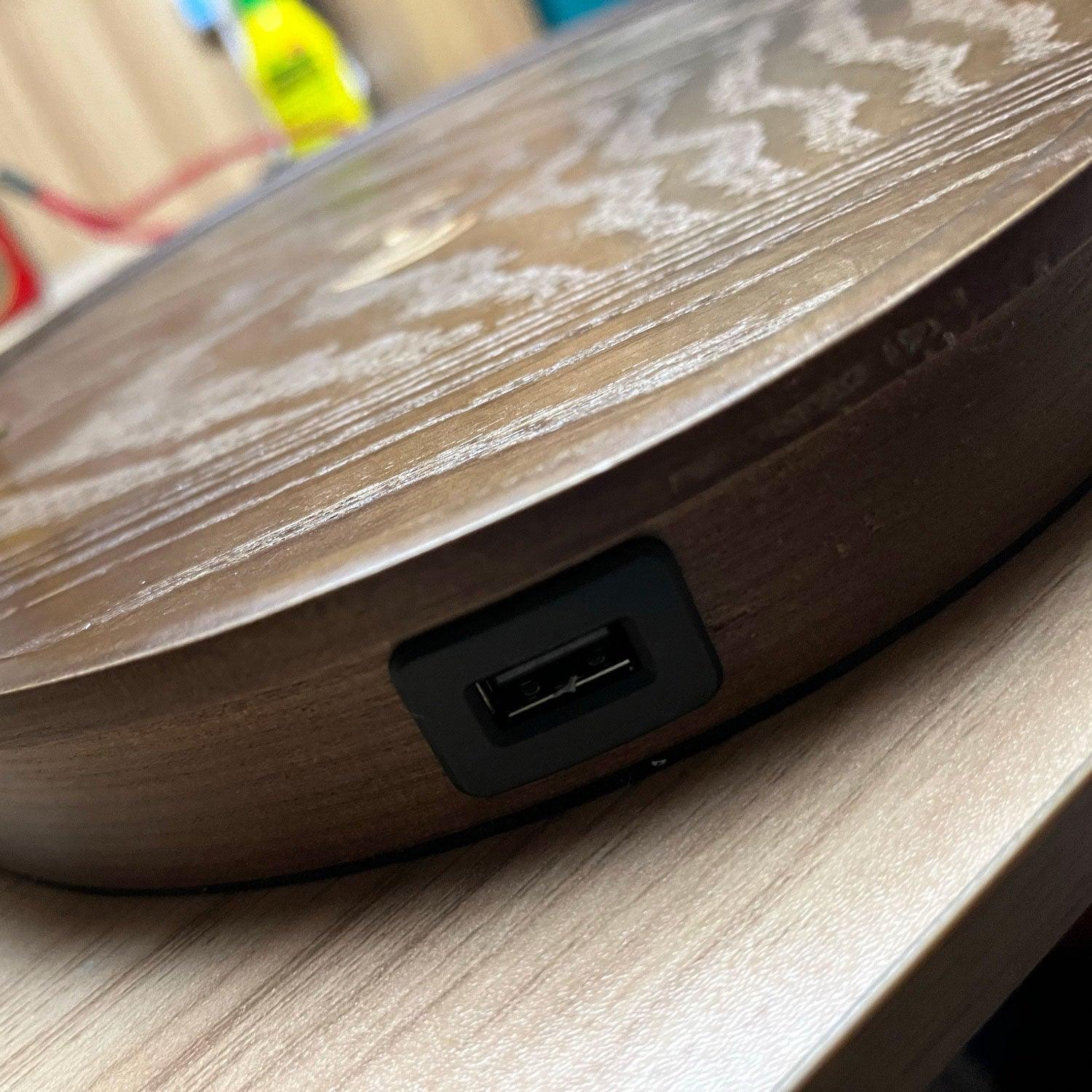 Wooden Retro Table Lamp - Lumpaz