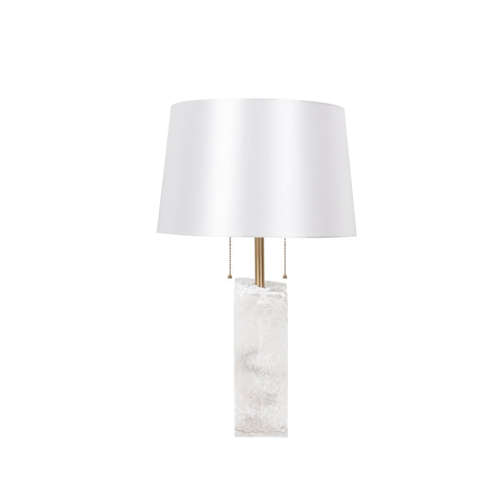 Raw Alabaster Table Lamp - Lumpaz