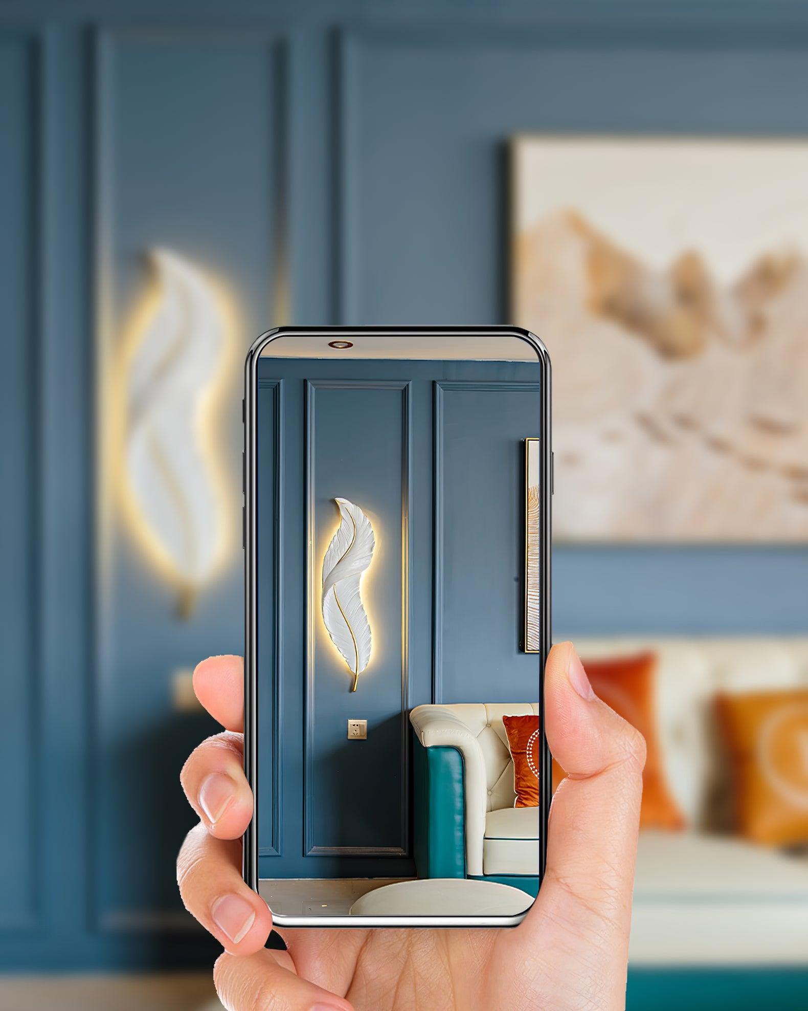 Feather Wall Lamp - Lumpaz