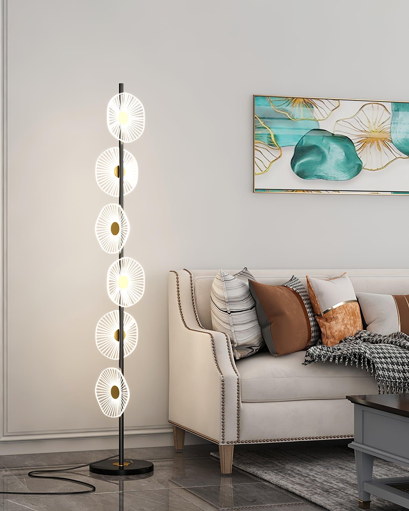 Floating Raindrop Floor Lamp - Lumpaz